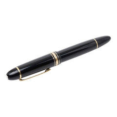 モンブラン マイスターシュテュック 149 4810 万年筆 ペン先18K 750 ブラック ゴールド プラスチック K18 ゴールド メンズ MONTBLANC 【中古】