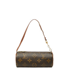 ルイ ヴィトン モノグラム パピヨン 付属 ポーチ ポーチ ブラウン PVC レザー レディース LOUIS VUITTON 【中古】
