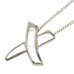 ティファニー パロマ ピカソ キス クロス ペンダントネックレス シルバー SV925 シルバー レディース TIFFANY&Co. 【中古】