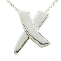 ティファニー パロマ ピカソ キス クロス ペンダントネックレス シルバー SV925 シルバー レディース TIFFANY&Co. 【中古】