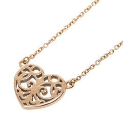 ティファニー エンチャント ハート ネックレス ゴールド ルベドメタル レディース TIFFANY&Co. 【中古】