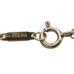 ティファニー 1837 インターロッキング サークル ネックレス SV925 シルバー メタル レディース TIFFANY&Co. 【中古】