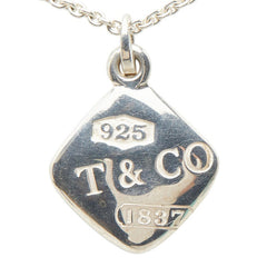 ティファニー 1837 モンタージュクッション ネックレス SV925 シルバー レディース TIFFANY&Co. 【中古】
