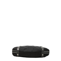 ジバンシー ロゴ トートバッグ ショルダーバッグ 2WAY ブラック ナイロン レザー レディース Givenchy 【中古】