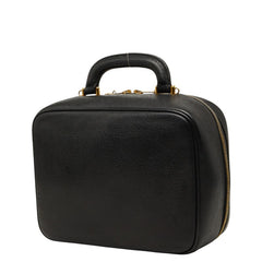 シャネル ココマーク バニティバッグ ハンドバッグ ショルダーバッグ 2WAY ブラック キャビアスキン レディース CHANEL 【中古】