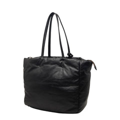 プラダ トートバッグ ショルダーバッグ ブラック レザー レディース PRADA 【中古】