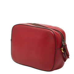 グッチ ウェブビー 斜め掛け ショルダーバッグ 412008 ベージュ ブラウン レザー レディース GUCCI 【中古】