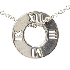ティファニー アトラス サークル ネックレス シルバー SV925 シルバー レディース TIFFANY&Co. 【中古】