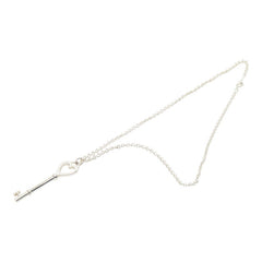 ティファニー ハートキー 鍵 チェーン ペンダントネックレス シルバー SV925 シルバー レディース TIFFANY&Co. 【中古】