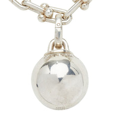 ティファニー ハードウェア スモールラップ ネックレス ロング SV925 シルバー レディース TIFFANY&Co. 【中古】