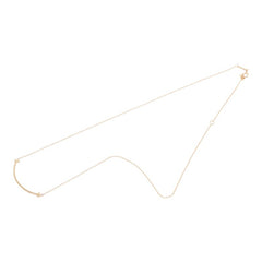 ティファニー Tスマイル スモール ペンダントネックレス K18PG ピンクゴールド Au750 レディース TIFFANY&Co. 【中古】