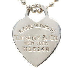 ティファニー リターントゥ ハートタグ ネックレス SV925 シルバー レディース TIFFANY&Co. 【中古】