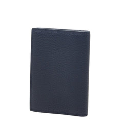 ディオール カードケース パスケース ネイビー レザー メンズ Dior 【中古】