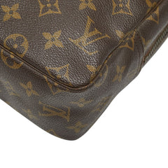 ルイ ヴィトン モノグラム トゥルース トワレット 28 セカンドバッグ クラッチバッグ M47522 ブラウン PVC レディース LOUIS VUITTON 【中古】