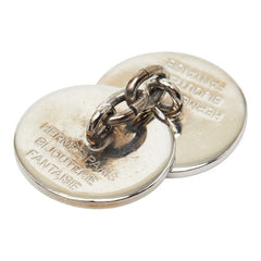 エルメス セリエ カフス カフリンクス シルバー メタル メンズ HERMES 【中古】