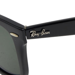 レイバン オリジナル アイウェア クラシック サングラス RB2140F ブラック プラスチック メンズ Ray-Ban 【中古】