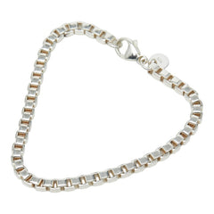 ティファニー ベネチアン ブレスレット SV925 シルバー レディース TIFFANY&Co. 【中古】