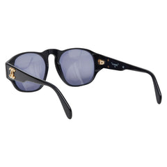 シャネル ココマーク サングラス 01452 ブラック プラスチック レディース CHANEL 【中古】
