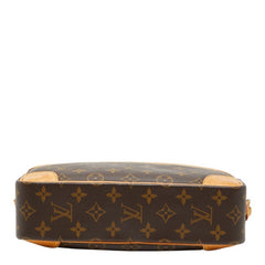 ルイ ヴィトン モノグラム トロカデロ27 斜め掛け ショルダーバッグ M51274 ブラウン PVC レザー レディース LOUIS VUITTON 【中古】
