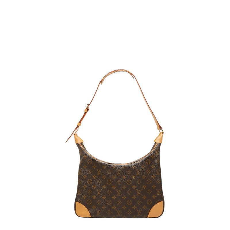 ルイ ヴィトン モノグラム ブローニュ35 ワンショルダーバッグ M51260 ブラウン PVC レザー レディース LOUIS VUITTON 【中古】