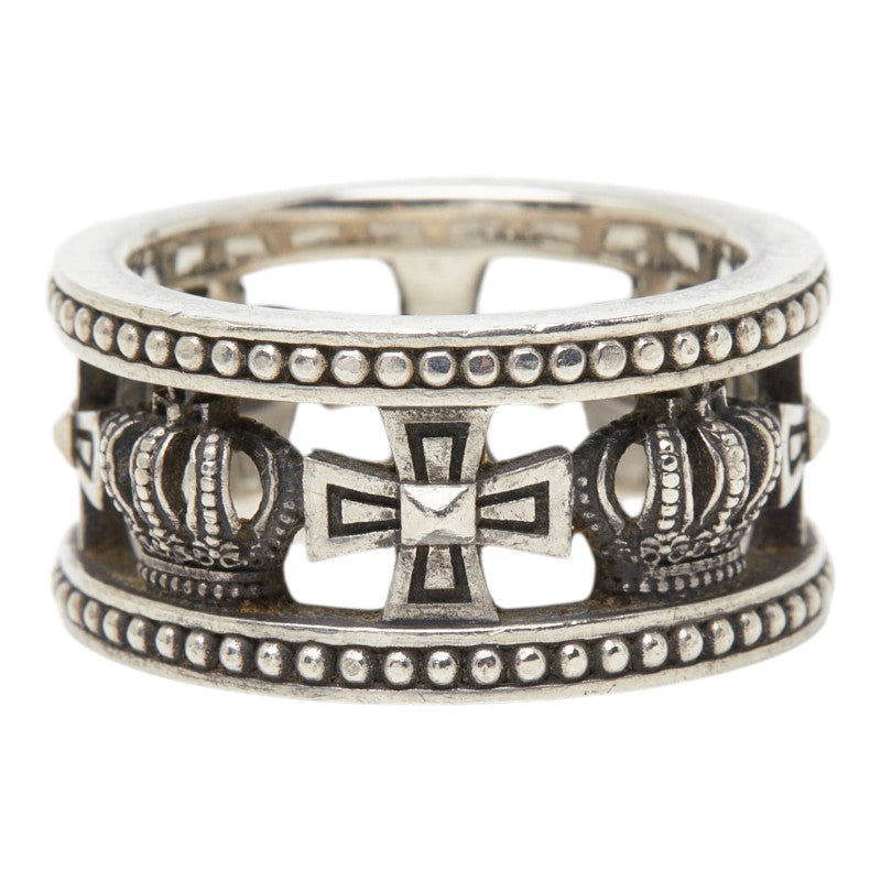 ジャスティンデイビス MEDIEVAL WEDDING BAND リング リング 指輪 SRJ175 2 7 SV925 シルバー メンズ Justin Davis 【中古】