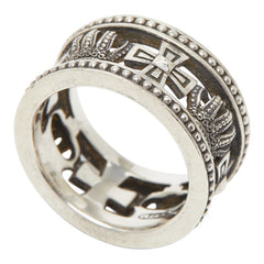 ジャスティンデイビス MEDIEVAL WEDDING BAND リング リング 指輪 SRJ175 2 7 SV925 シルバー メンズ Justin Davis 【中古】