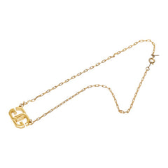 ジバンシー GGロゴ ネックレス ゴールド メッキ レディース Givenchy 【中古】