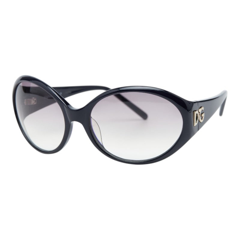 ドルチェアンドガッバーナ DGロゴ サングラス DG4022 ネイビー プラスチック レディース DOLCE&GABBANA 【中古】