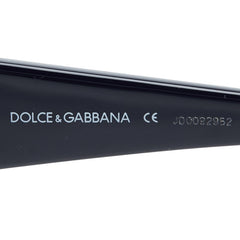 ドルチェアンドガッバーナ DGロゴ サングラス DG4022 ネイビー プラスチック レディース DOLCE&GABBANA 【中古】