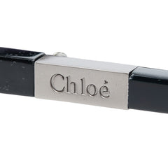 クロエ サングラス CL2119 ブラック シルバー プラスチック レディース Chloe 【中古】