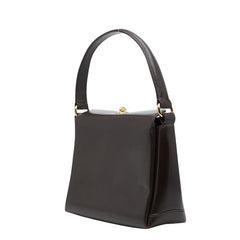 グッチ ハンドバッグ ワンショルダー ショルダーバッグ ブラウン レザー レディース GUCCI 【中古】