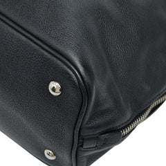 プラダ VITELLO PHENIX ヴィッテロ ダイノ ハンドバッグ トートバッグ BN2419 ブラック レザー レディース PRADA 【中古】