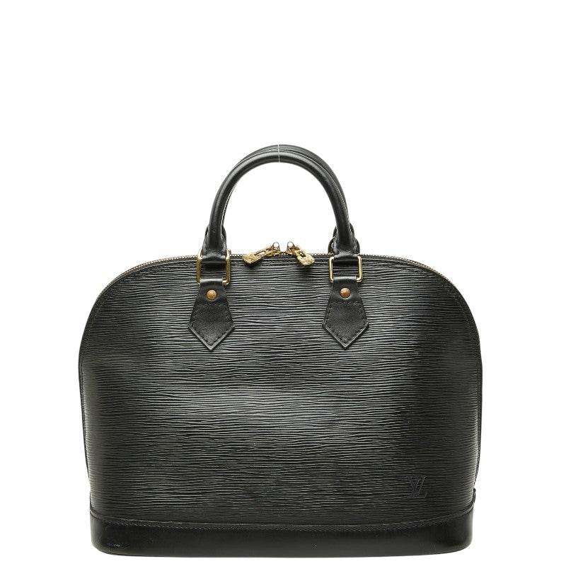 ルイ ヴィトン エピ アルマ ハンドバッグ ショルダーバッグ M52142 ノワール ブラック レザー レディース LOUIS VUITTON 【中古】