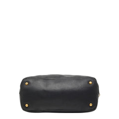 プラダ トートバッグ ショルダーバッグ 2WAY ブラック レザー レディース PRADA 【中古】