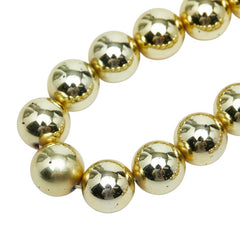 ディオール ボール ネックレス ゴールド メッキ レディース Dior 【中古】