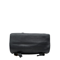 グッチ GGマーモント シェリーライン チェーン リュック バックパック 432265 ブラック マルチカラー レザー レディース GUCCI 【中古】