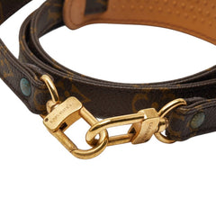 ルイ ヴィトン モノグラム ショルダーストラップ ブラウン PVC レザー レディース LOUIS VUITTON 【中古】