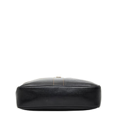 ダンヒル 斜め掛け ショルダーバッグ ブラック レザー メンズ Dunhill 【中古】