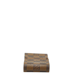 ルイ ヴィトン ダミエ エテュイ シガレット シガレットケース N63024 ブラウン PVC レザー レディース LOUIS VUITTON 【中古】