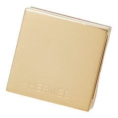 エルメス メドール スカーフ ツイリー リング ゴールド メッキ レディース HERMES 【中古】