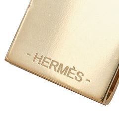 エルメス メドール スカーフ ツイリー リング ゴールド メッキ レディース HERMES 【中古】