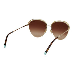 ティファニー サングラス TF3075 ブラウン ゴールド金具 レディース TIFFANY&Co. 【中古】