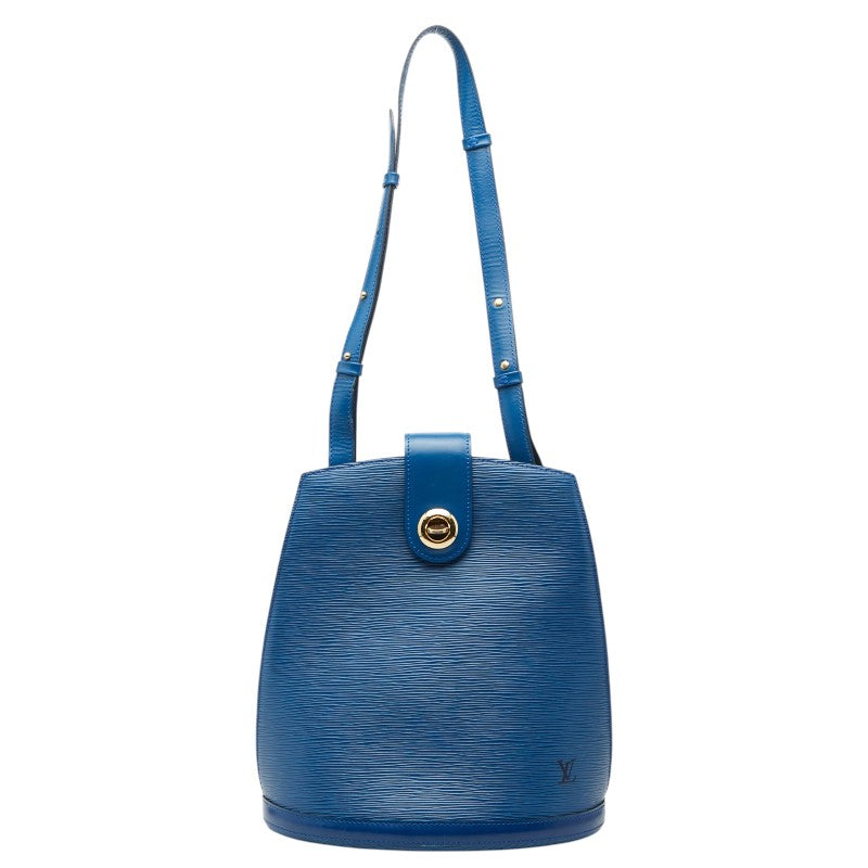 ルイ ヴィトン エピ クリュニー ショルダーバッグ M52255 トレドブルー レザー レディース LOUIS VUITTON 【中古】