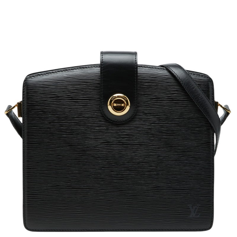 ルイ ヴィトン エピ カプチン ショルダーバッグ M52342 ブラック ノワール レザー レディース LOUIS VUITTON 【中古】