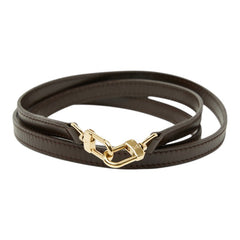 ルイ ヴィトン ショルダーストラップ ブラウン レザー レディース LOUIS VUITTON 【中古】