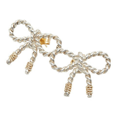 ティファニー ツイストリボン ピアス SV925 シルバー レディース TIFFANY&Co. 【中古】