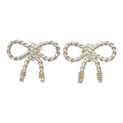 ティファニー ツイストリボン ピアス SV925 シルバー レディース TIFFANY&Co. 【中古】