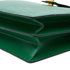 ルイ ヴィトン エピ カプチン 斜め掛け ショルダーバッグ M52344 ボルネオグリーン レザー レディース LOUIS VUITTON 【中古】