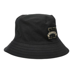 エルメス ハーパー Hセリエ バケットハット サイズ58 ブラック コットン レーヨン シルク メンズ HERMES 【中古】