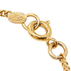 シャネル ココマーク ハート キー 鍵 ブレスレット ゴールド メッキ ラインストーン レディース CHANEL 【中古】